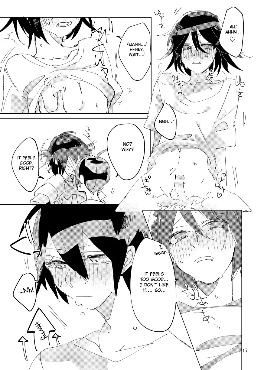 Youll always be right here smiling by my side. - New Danganronpa V3 dj Fhentai - Page 16