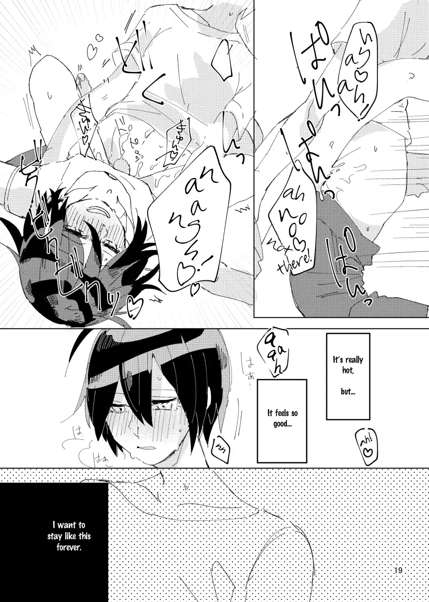 Youll always be right here smiling by my side. - New Danganronpa V3 dj Fhentai - Page 18