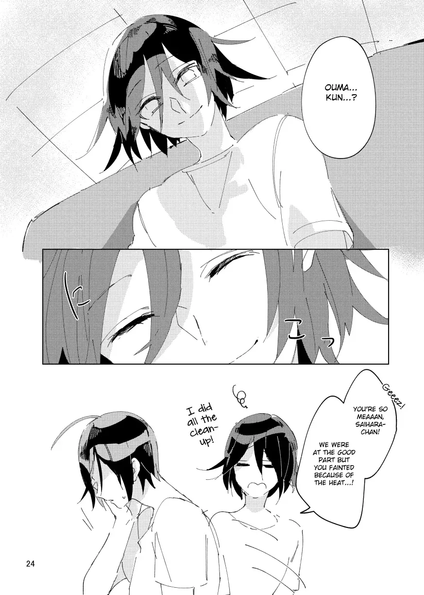 Youll always be right here smiling by my side. - New Danganronpa V3 dj Fhentai - Page 23