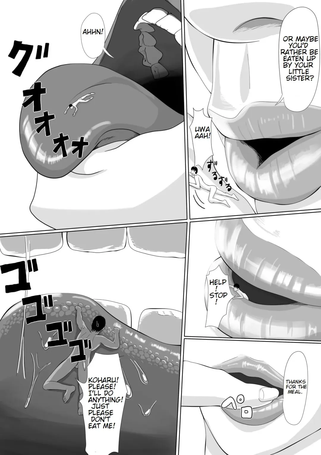 Imouto ni Chiisaku Sarete Sukihoudai | Shrunken By Your Little Sister Fhentai - Page 15