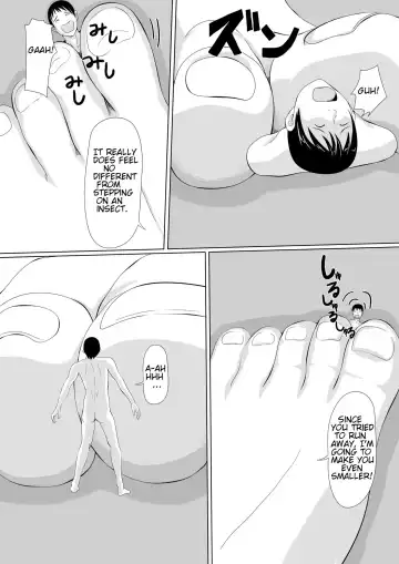 Imouto ni Chiisaku Sarete Sukihoudai | Shrunken By Your Little Sister Fhentai - Page 12