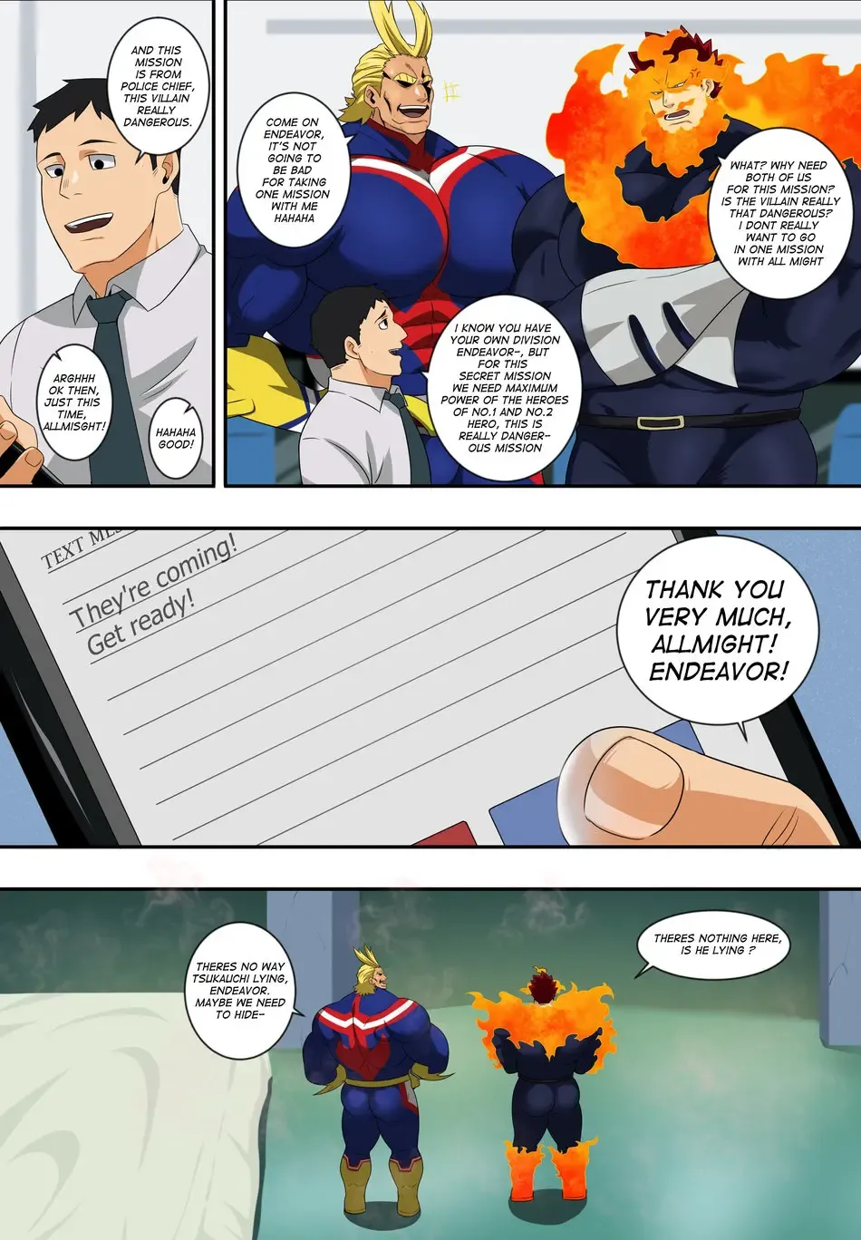 [Ducka] Secret Mission for Top Heroes - My Hero Academia dj Fhentai - Page 3