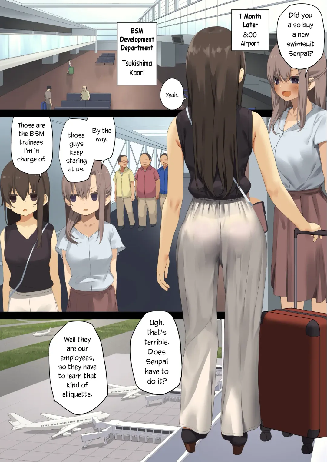 [Ogadenmon] Business Sex Manner Shain Ryokou Hen | Business Sex Manners ~Company Trip~ Fhentai - Page 4