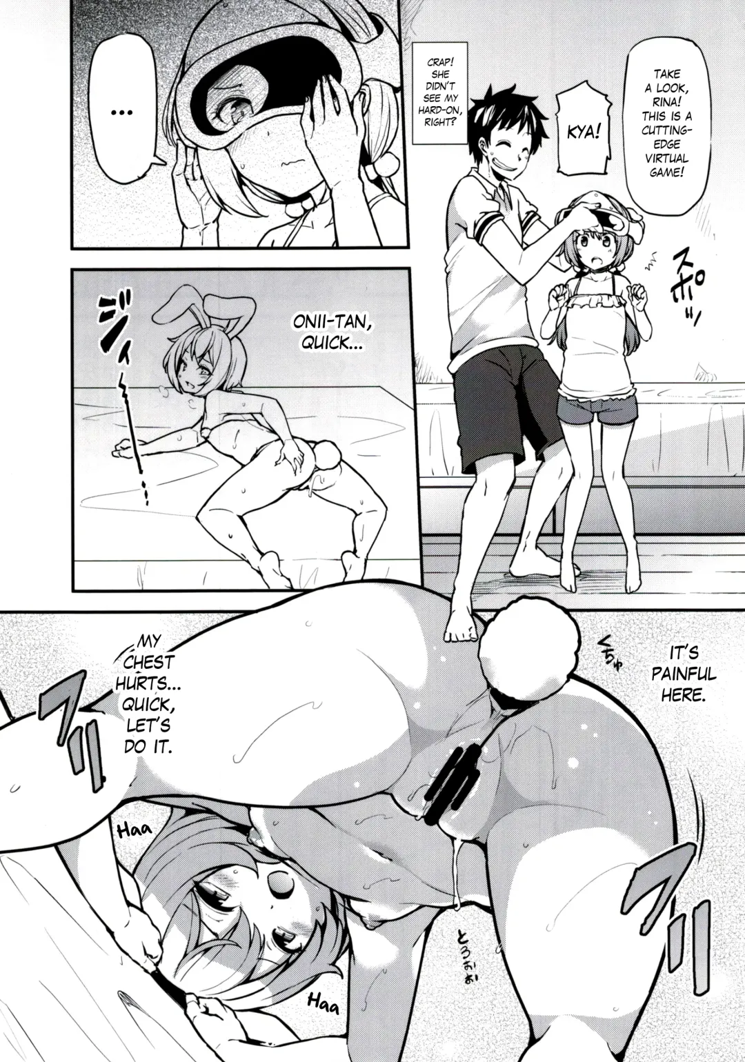[Ayakase Chiyoko - Ayakase Riberi] Rina to Onii-chan no Ikenai Ojikan | Rina and Onii-chan's Forbidden Time Fhentai - Page 4