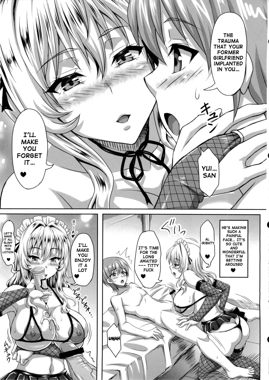 [Andou Hiroyuki - Ken - Sanagi Torajirou] Boku dake no Bakunyuu Ona-maid ZERO | My Personal Big Breasted Masturbation Maid ZERO Fhentai - Page 34