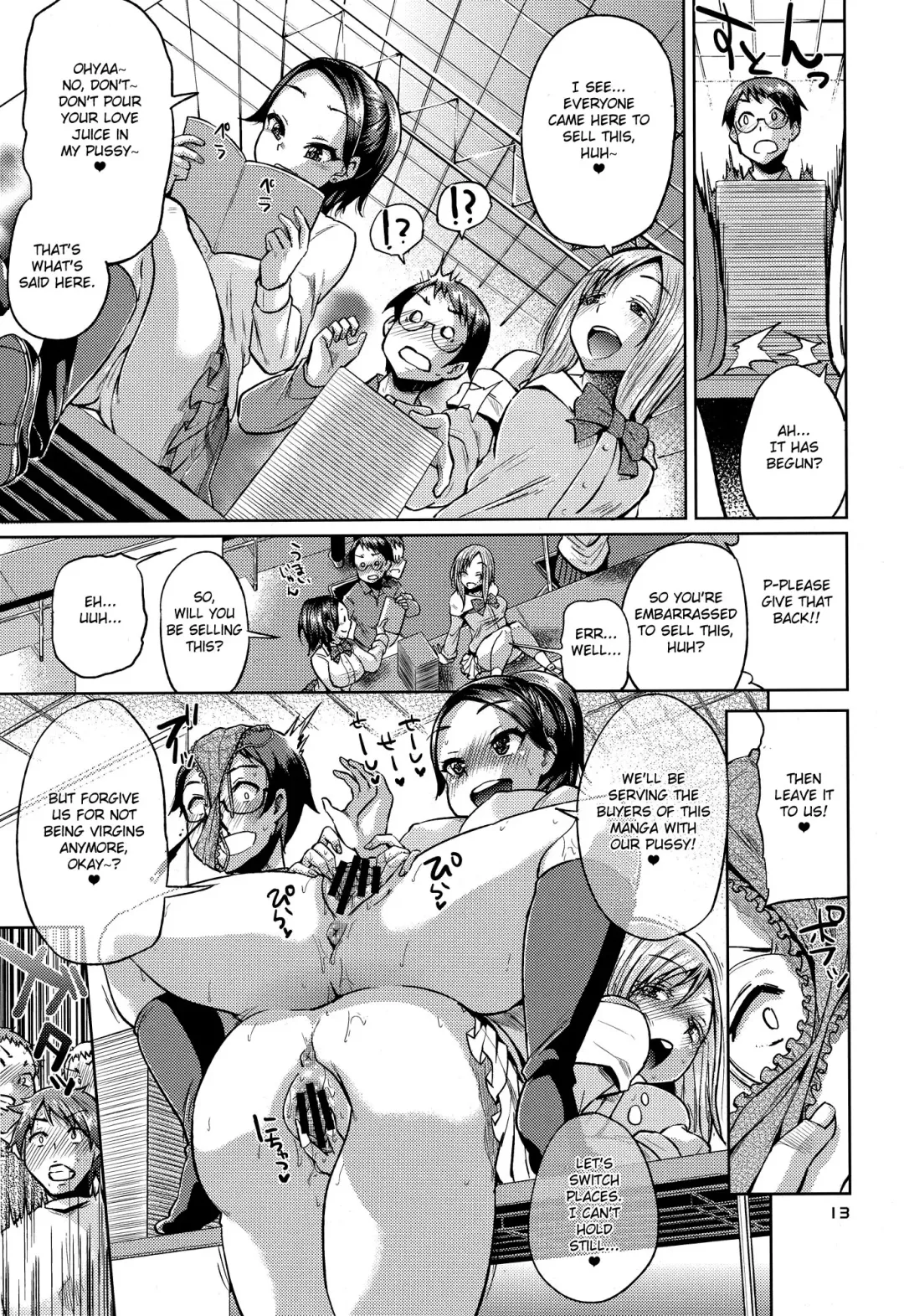 [Yumeno Tanuki] Ota demonai Joshi ga Comiket 3-kame ni Asobi ni Yattekita | Though not otakus, 2 girls came to Comiket to play for three days Fhentai - Page 12