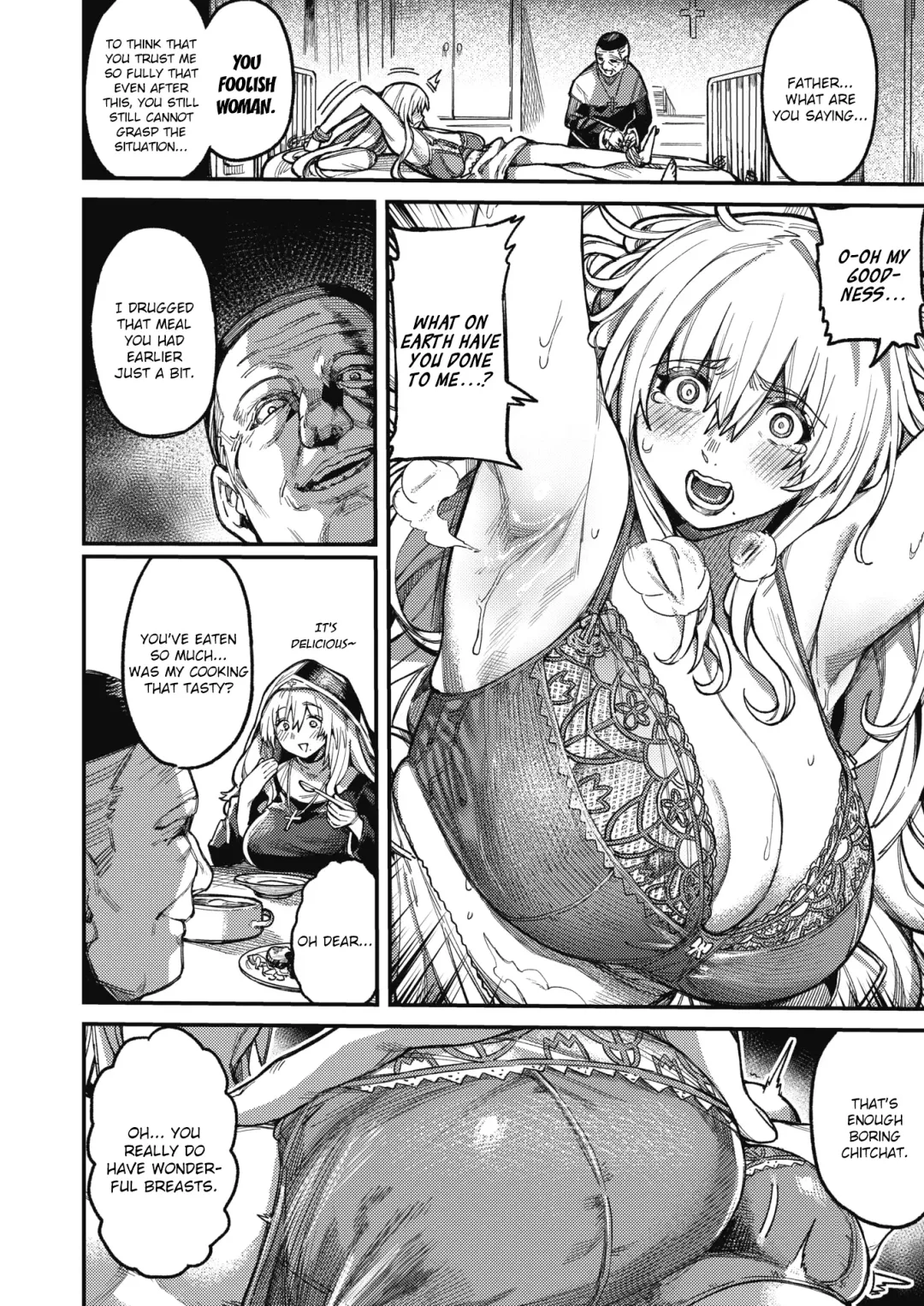 [Keoya] Miko no Sakebi | A Nun's Screams Fhentai - Page 8