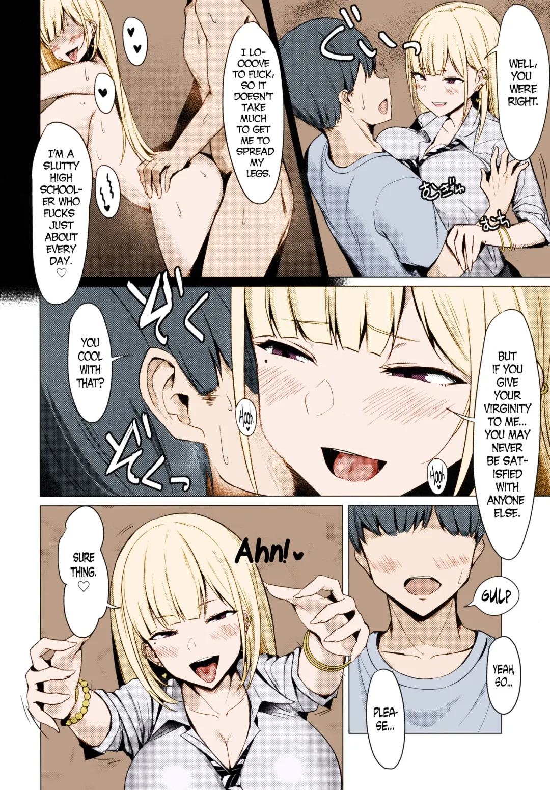 [Nanae] Ecchi na Gal JK to Yacchau Yatsu. | Fucking A Naughty High School Gyaru. Fhentai - Page 3
