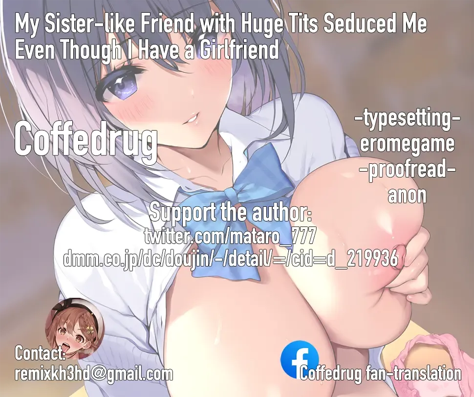 [Mataro] Imouto-kei Kyonyuu no Shinyuu ga Kanojo no Iru Ore o Yuuwaku Shite Kita | My Sister-like Friend with Huge Tits Seduced Me Even Though I Have a Girlfriend Fhentai - Page 31