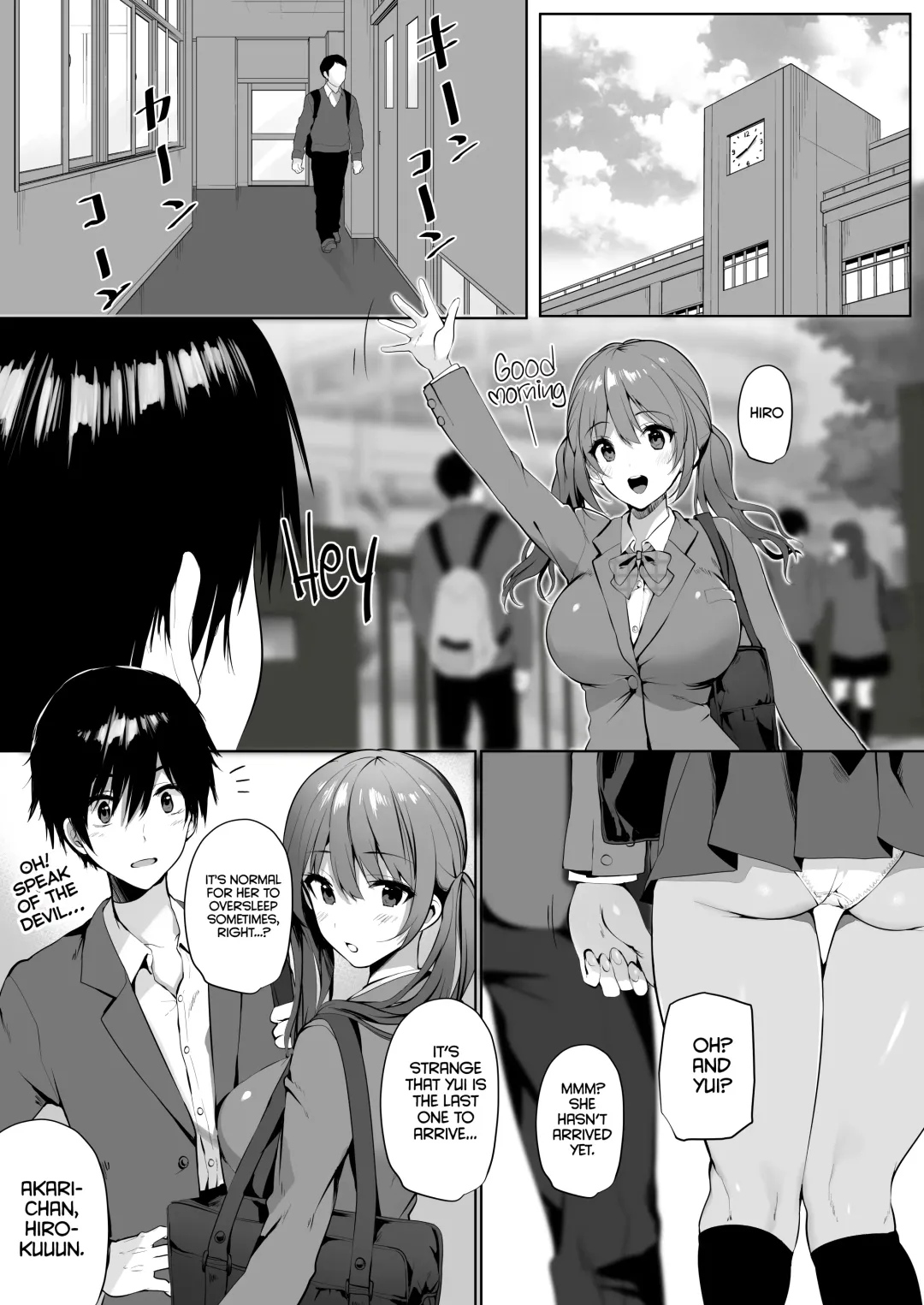 [Mataro] Imouto-kei Kyonyuu no Shinyuu ga Kanojo no Iru Ore o Yuuwaku Shite Kita | My Sister-like Friend with Huge Tits Seduced Me Even Though I Have a Girlfriend Fhentai - Page 4
