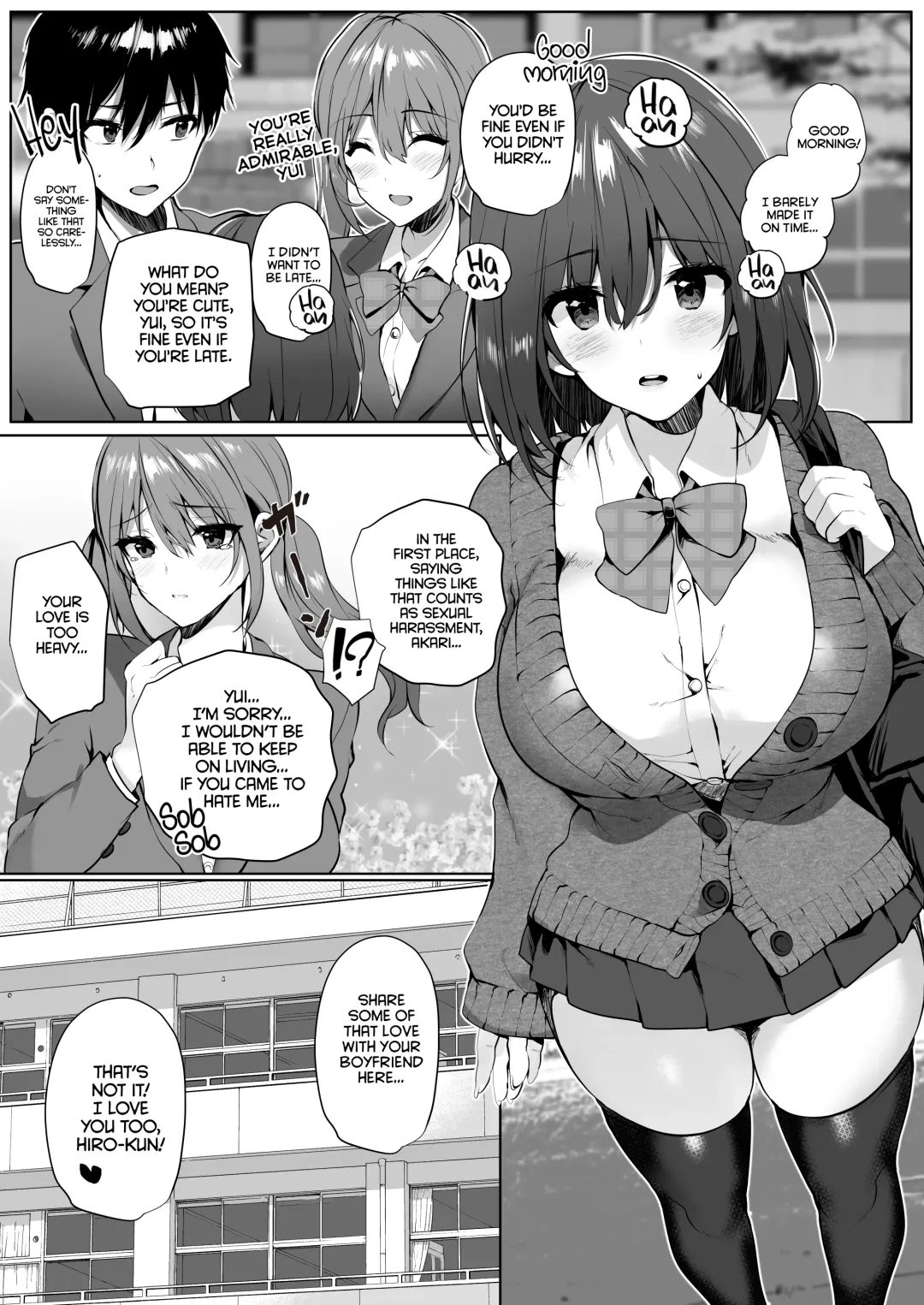 [Mataro] Imouto-kei Kyonyuu no Shinyuu ga Kanojo no Iru Ore o Yuuwaku Shite Kita | My Sister-like Friend with Huge Tits Seduced Me Even Though I Have a Girlfriend Fhentai - Page 5