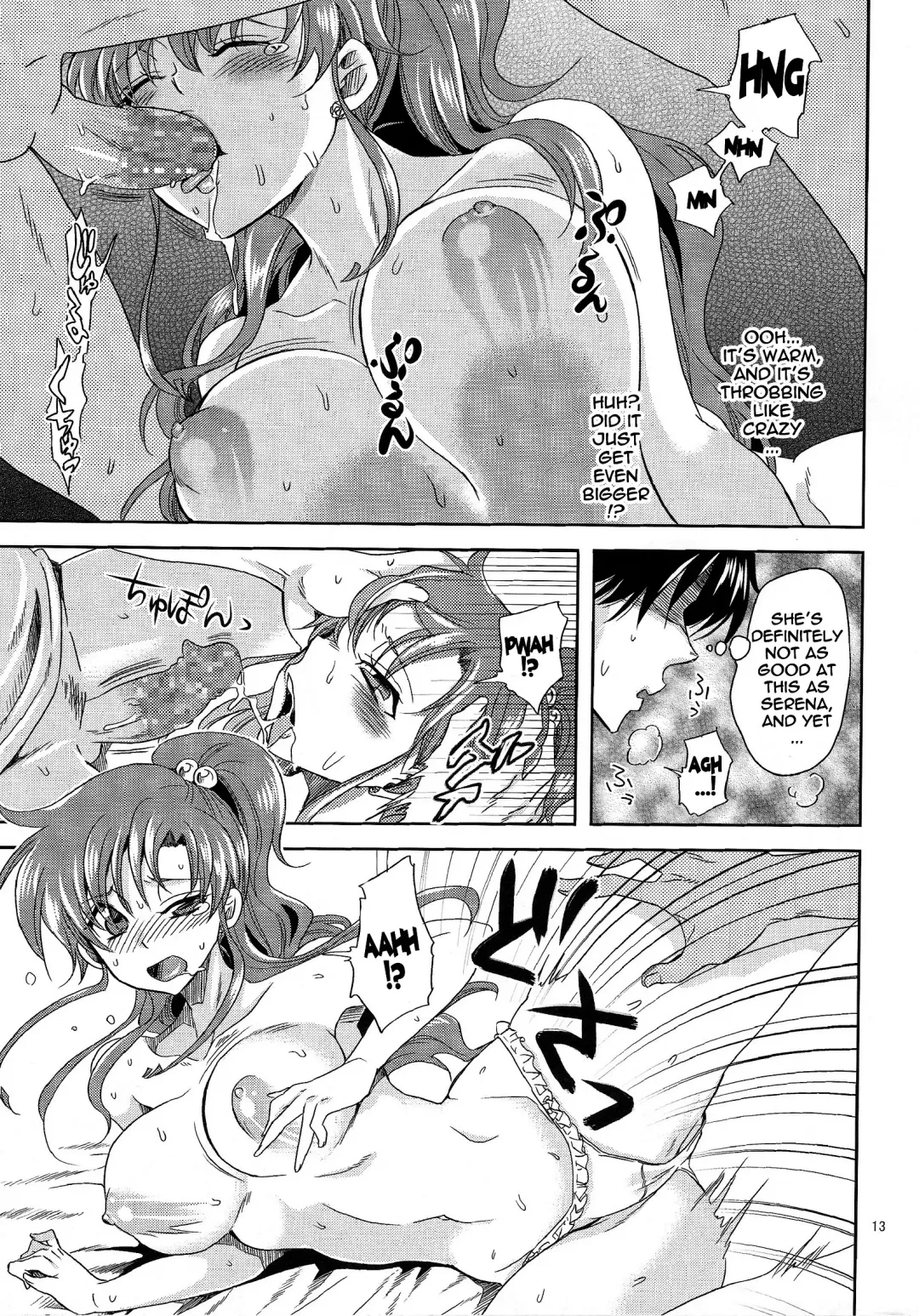 [Yu-ri] Bishoujo Senshi ni Oshioki! ~Gyaku NTR Hen~ | Punish the Pretty Sailor Soldiers ~Reverse NTR~ Fhentai - Page 12