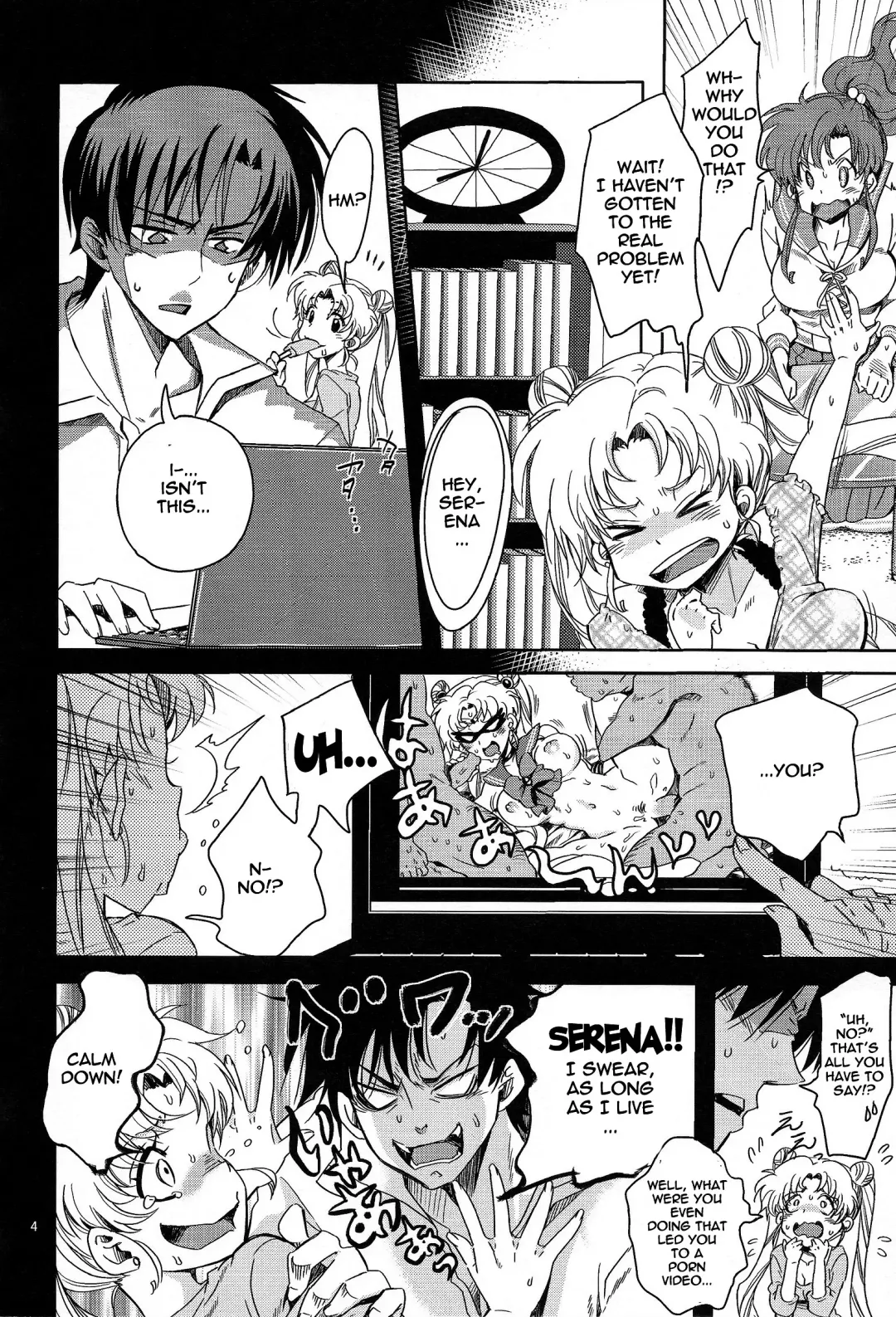 [Yu-ri] Bishoujo Senshi ni Oshioki! ~Gyaku NTR Hen~ | Punish the Pretty Sailor Soldiers ~Reverse NTR~ Fhentai - Page 3