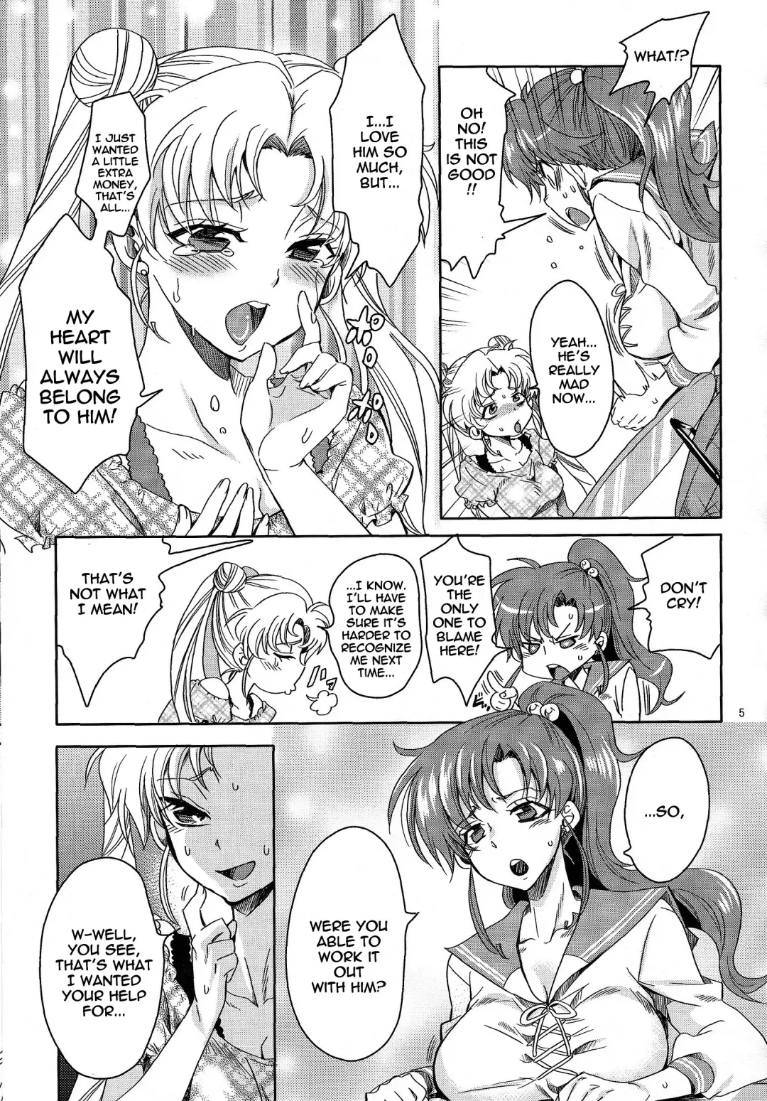 [Yu-ri] Bishoujo Senshi ni Oshioki! ~Gyaku NTR Hen~ | Punish the Pretty Sailor Soldiers ~Reverse NTR~ Fhentai - Page 4
