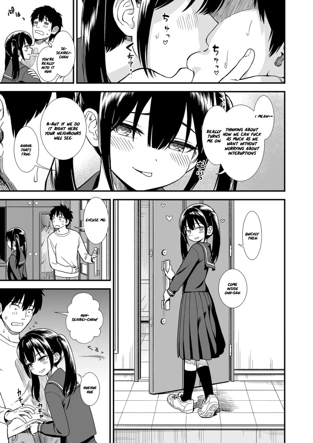 [Sabaku] Imouto no Tomodachi Homecoming | My Little Sister's Friend Homecoming Fhentai - Page 3