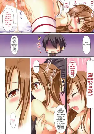 [Hanahanamaki - Sousouman] Asuna ni 100% Nama Nakadashi Shimasu | Cumming Inside Asuna 100% Raw (decensored) Fhentai - Page 16