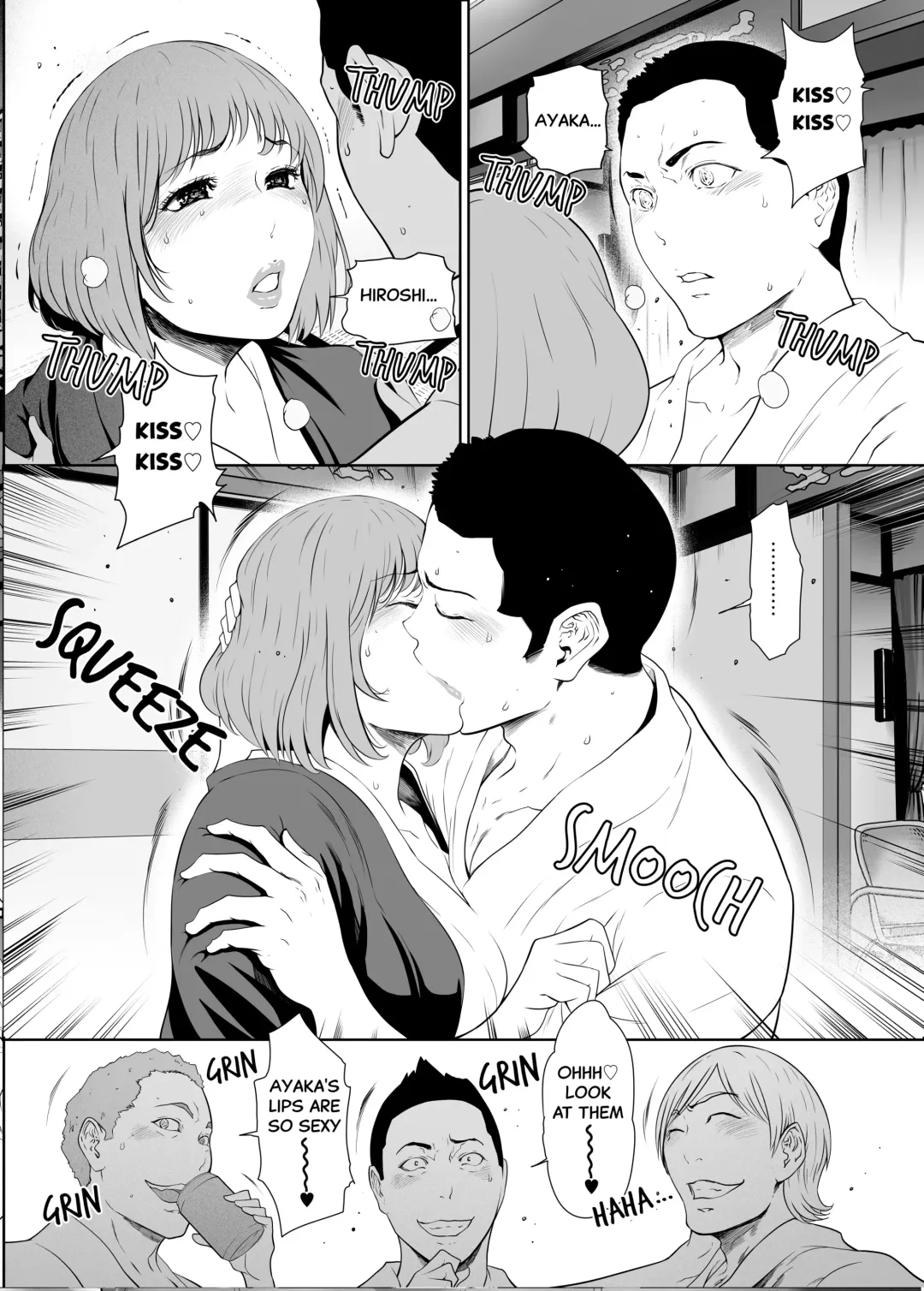 [Linda] My wife became a Cum Dump for her Circle of Friends at the Hot Springs Fhentai - Page 4