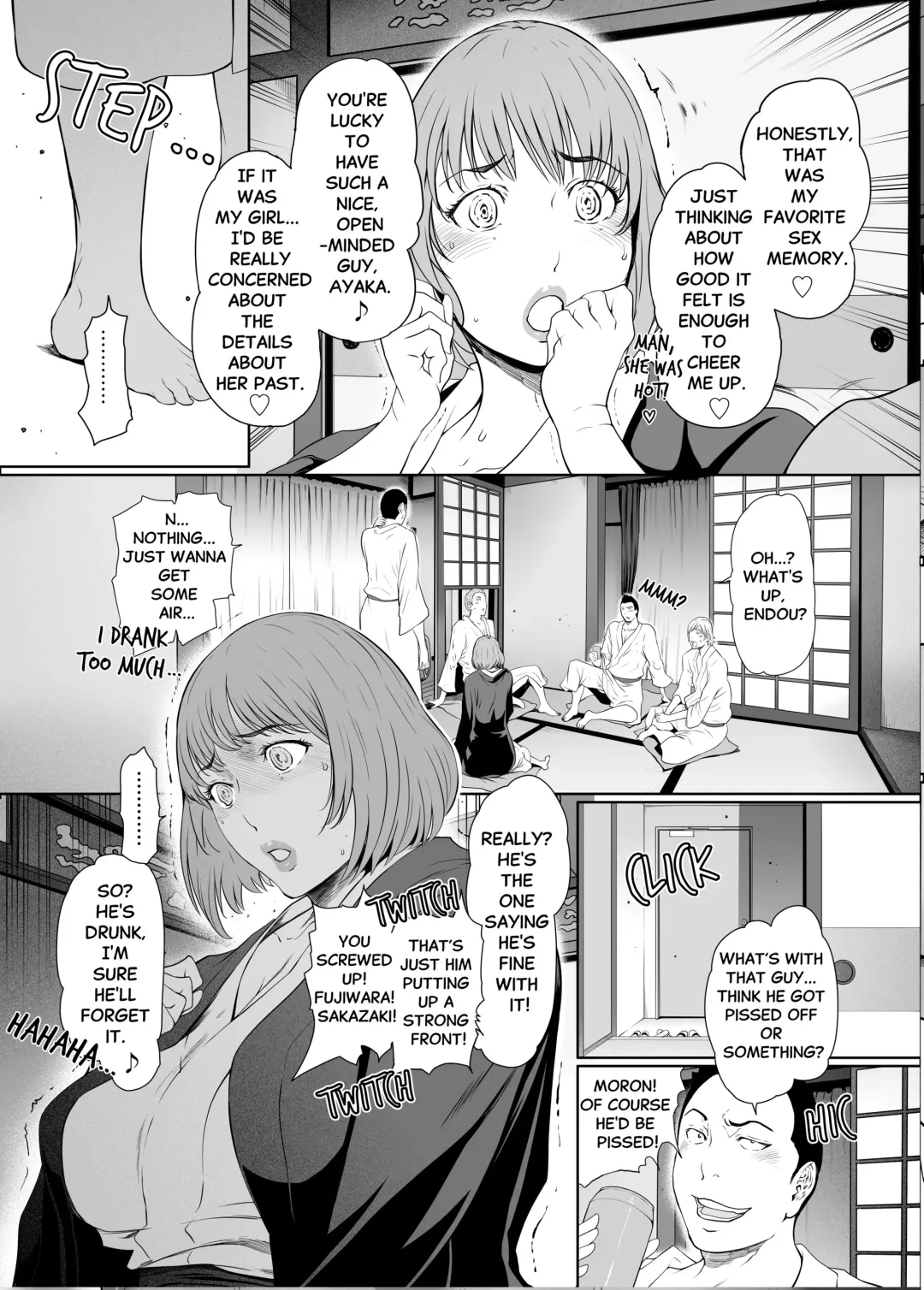 [Linda] My wife became a Cum Dump for her Circle of Friends at the Hot Springs Fhentai - Page 9
