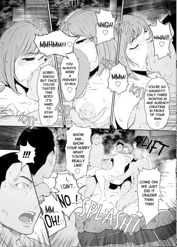 [Linda] My wife became a Cum Dump for her Circle of Friends at the Hot Springs Fhentai - Page 37
