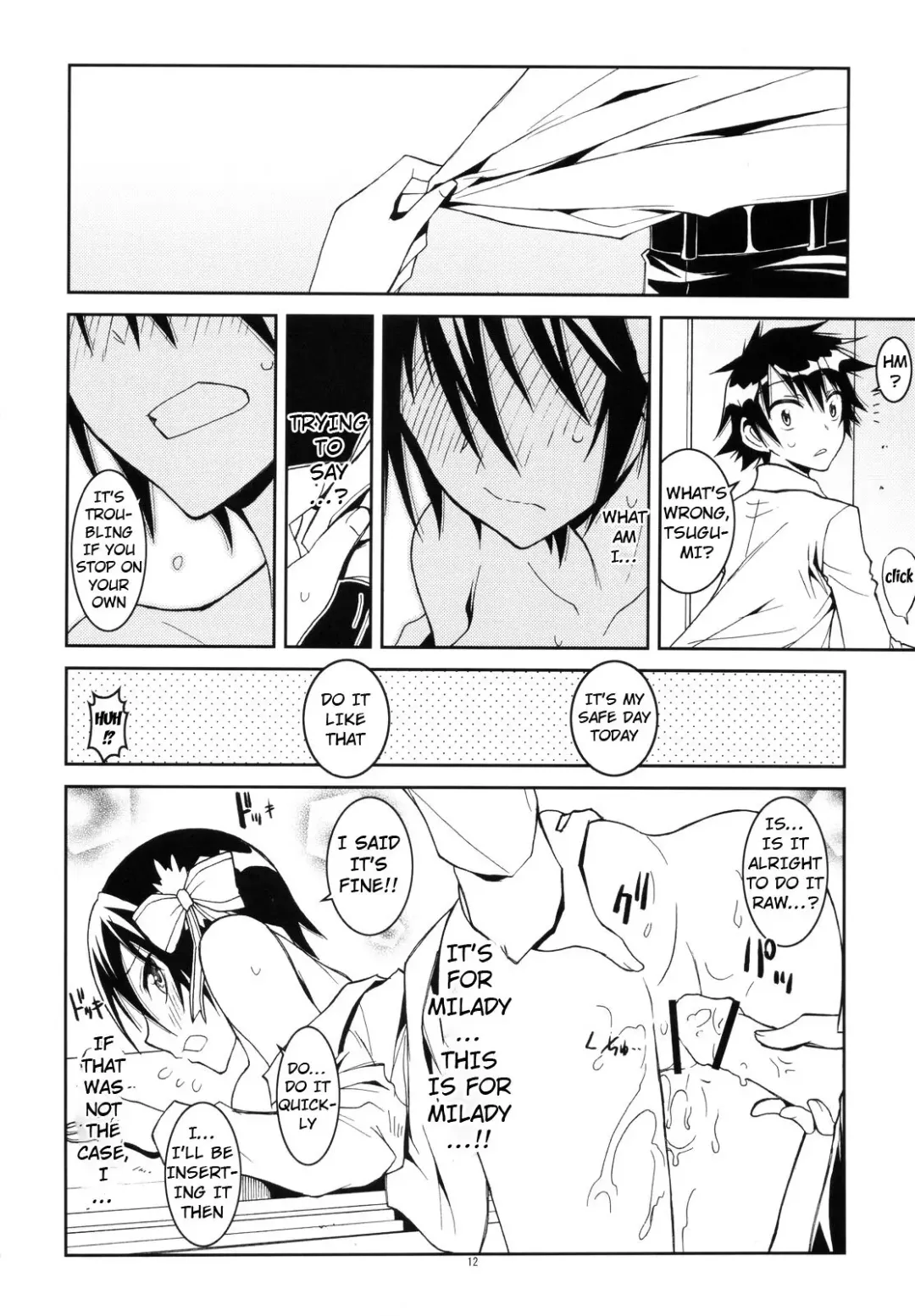 [Kaishaku] Nisenisekoi Fhentai - Page 11
