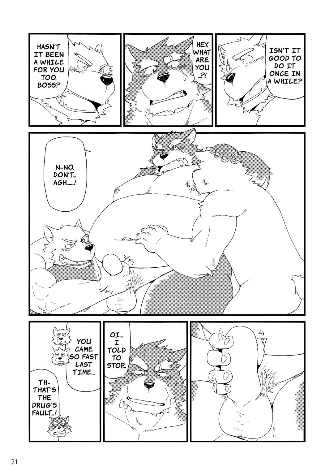 [Iwano] Oyabun to Himitsu no Irai | Boss and The Secret Request Fhentai - Page 22