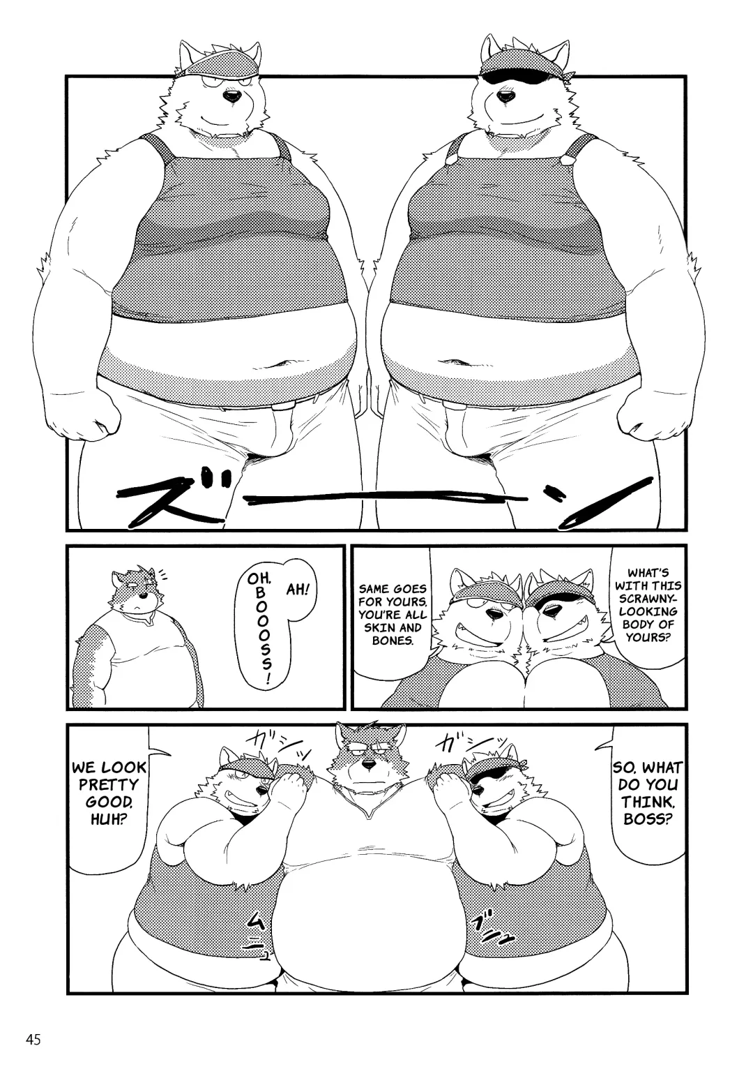 [Iwano] Oyabun to Himitsu no Irai | Boss and The Secret Request Fhentai - Page 46