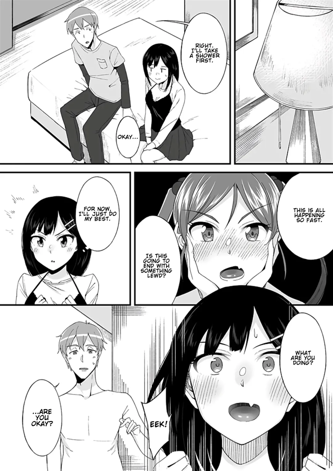 [Ogawa Eru] "Imouto no Karada no Kanojo" to "Kanojo no Karada no Imouto", Docchi no Naka ga Kimochi Ii? Chapters 1-2 Fhentai - Page 17