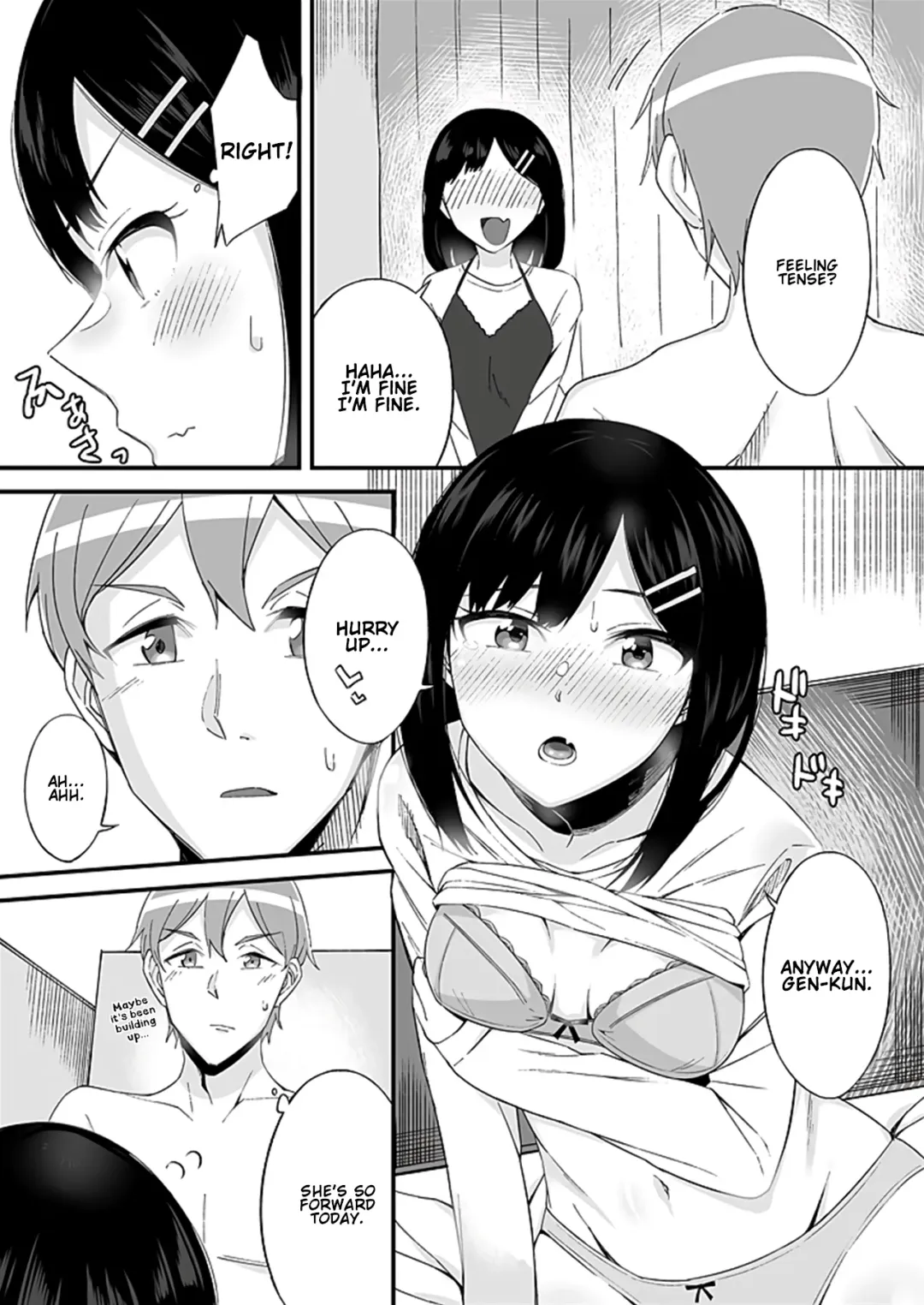 [Ogawa Eru] "Imouto no Karada no Kanojo" to "Kanojo no Karada no Imouto", Docchi no Naka ga Kimochi Ii? Chapters 1-2 Fhentai - Page 18
