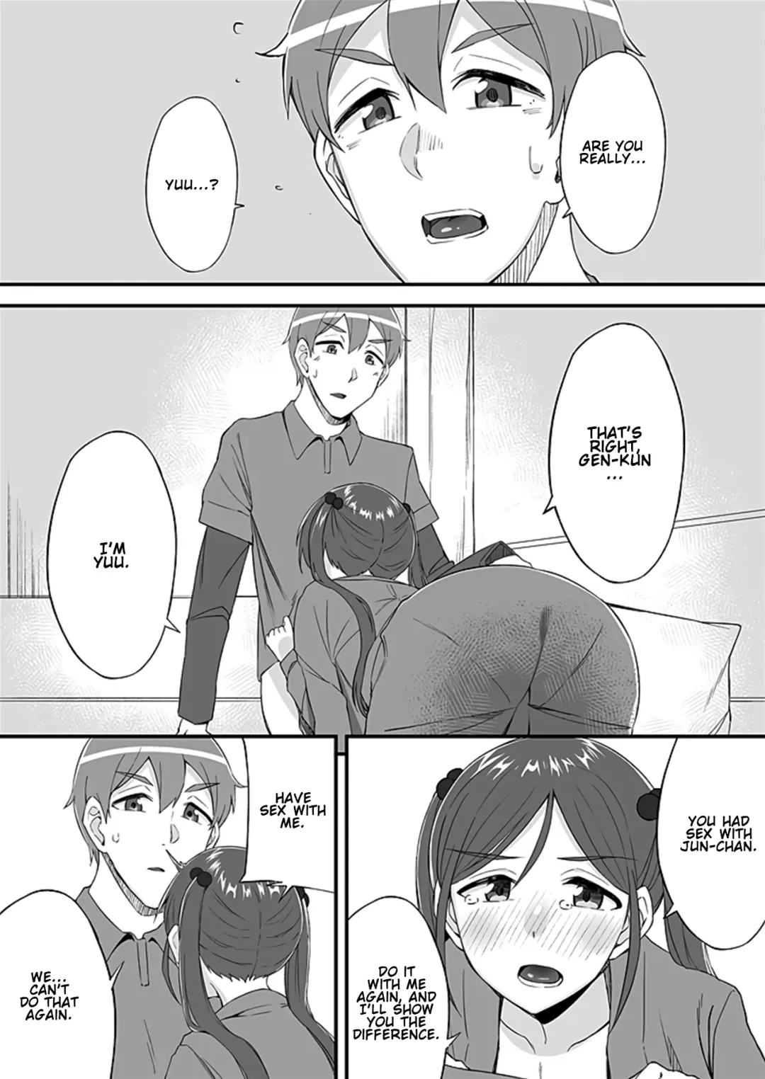 [Ogawa Eru] "Imouto no Karada no Kanojo" to "Kanojo no Karada no Imouto", Docchi no Naka ga Kimochi Ii? Chapters 1-2 Fhentai - Page 32