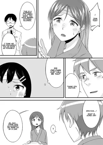 [Ogawa Eru] "Imouto no Karada no Kanojo" to "Kanojo no Karada no Imouto", Docchi no Naka ga Kimochi Ii? Chapters 1-2 Fhentai - Page 13