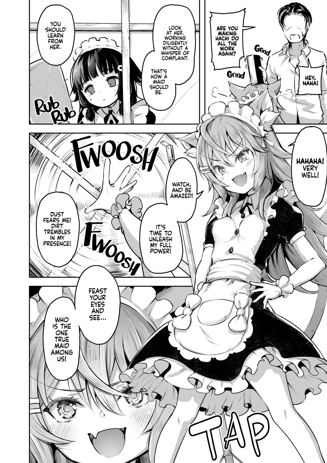 [Shiba Nanasei] Streng dich an Nana! | You can do it, Nana! (decensored) Fhentai - Page 3
