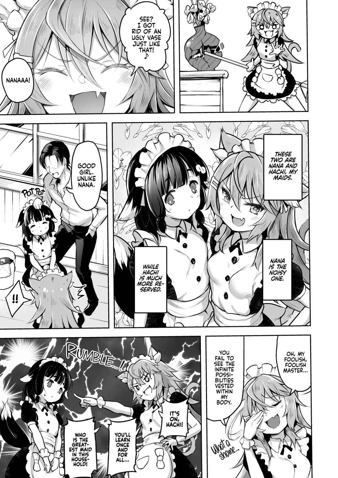 [Shiba Nanasei] Streng dich an Nana! | You can do it, Nana! (decensored) Fhentai - Page 4