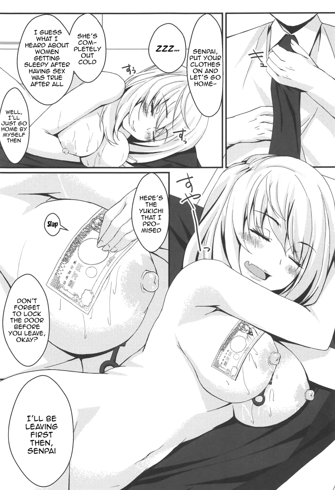 [Ryo.k] Buhi o Kasegu Senpai! | Earn That Club Money Senpai! Fhentai - Page 20