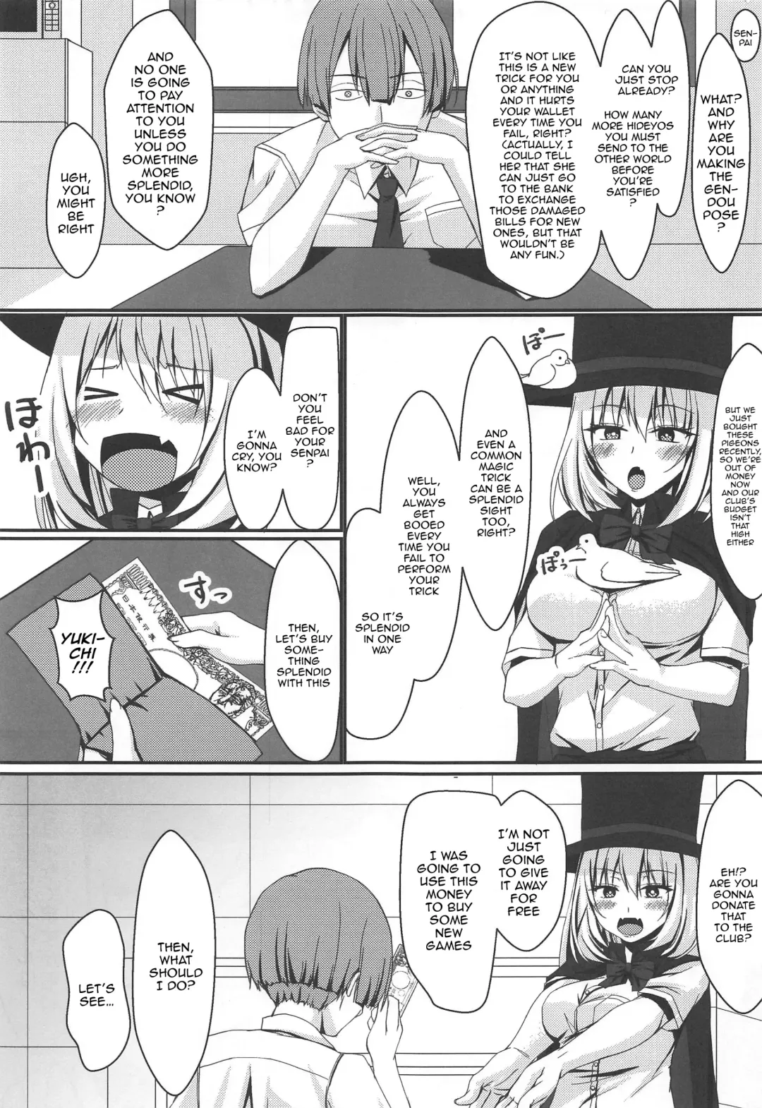 [Ryo.k] Buhi o Kasegu Senpai! | Earn That Club Money Senpai! Fhentai - Page 4