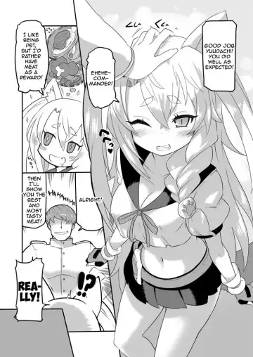 [Kronosaurs] Yuudachi to Oishii Oniku - Yuudachi and Delicious Meat Fhentai - Page 2