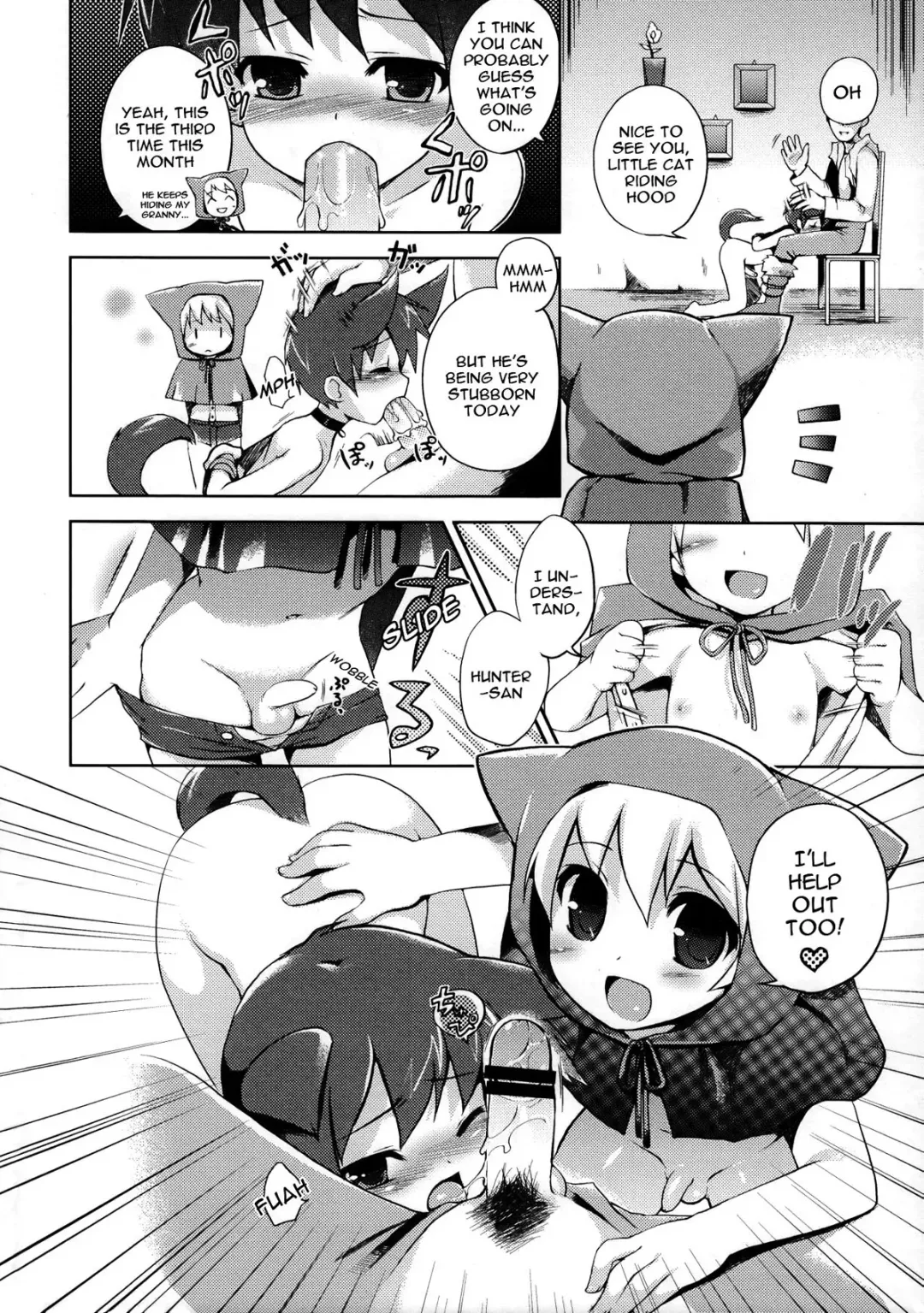 [Nemunemu] Neko Zukin-kun | Little Cat Riding Hood Fhentai - Page 2