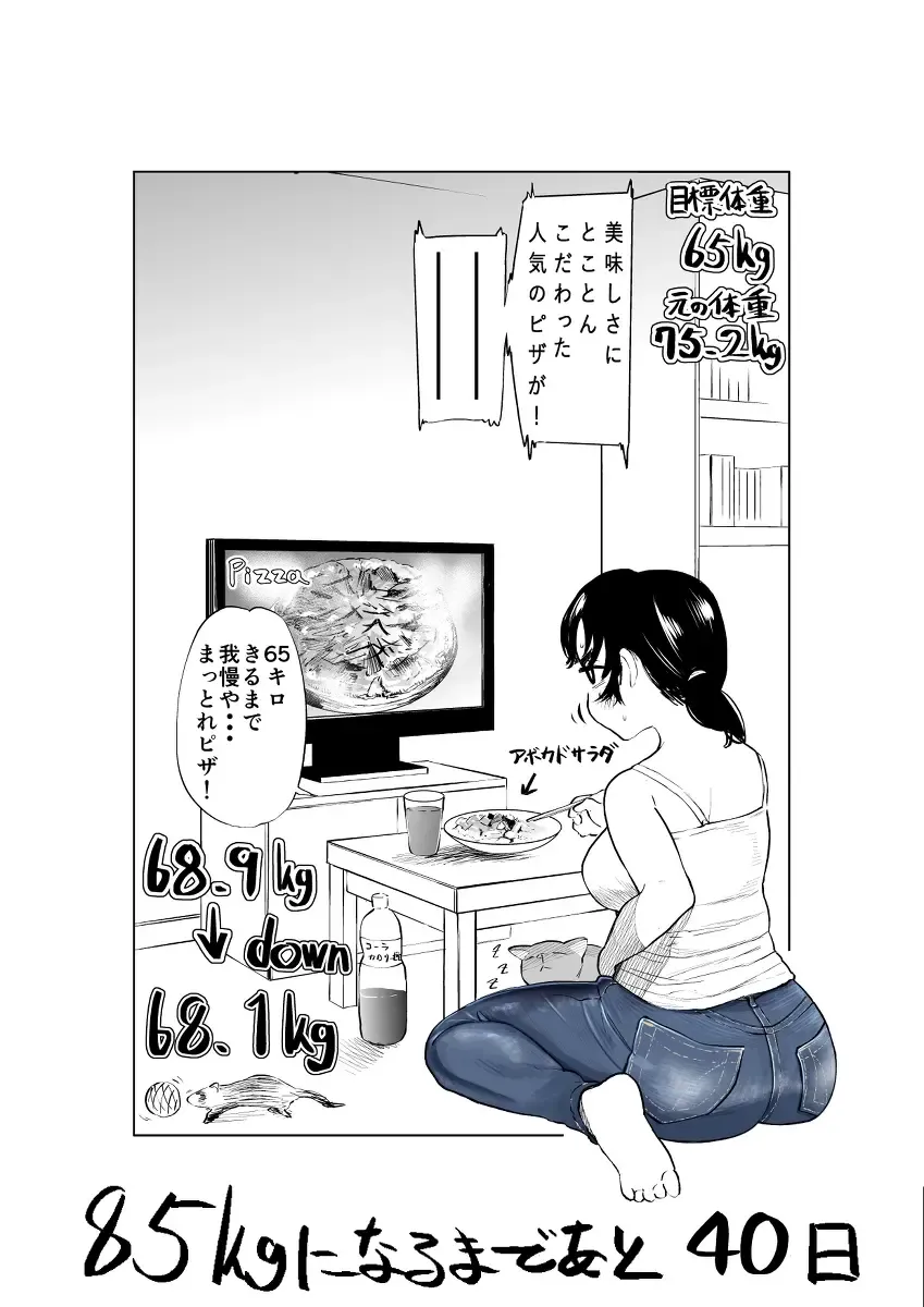[Fukuhara Takaya] Ai Gains 10kg in 100 Days + Ai aims for 100kg Fhentai - Page 12