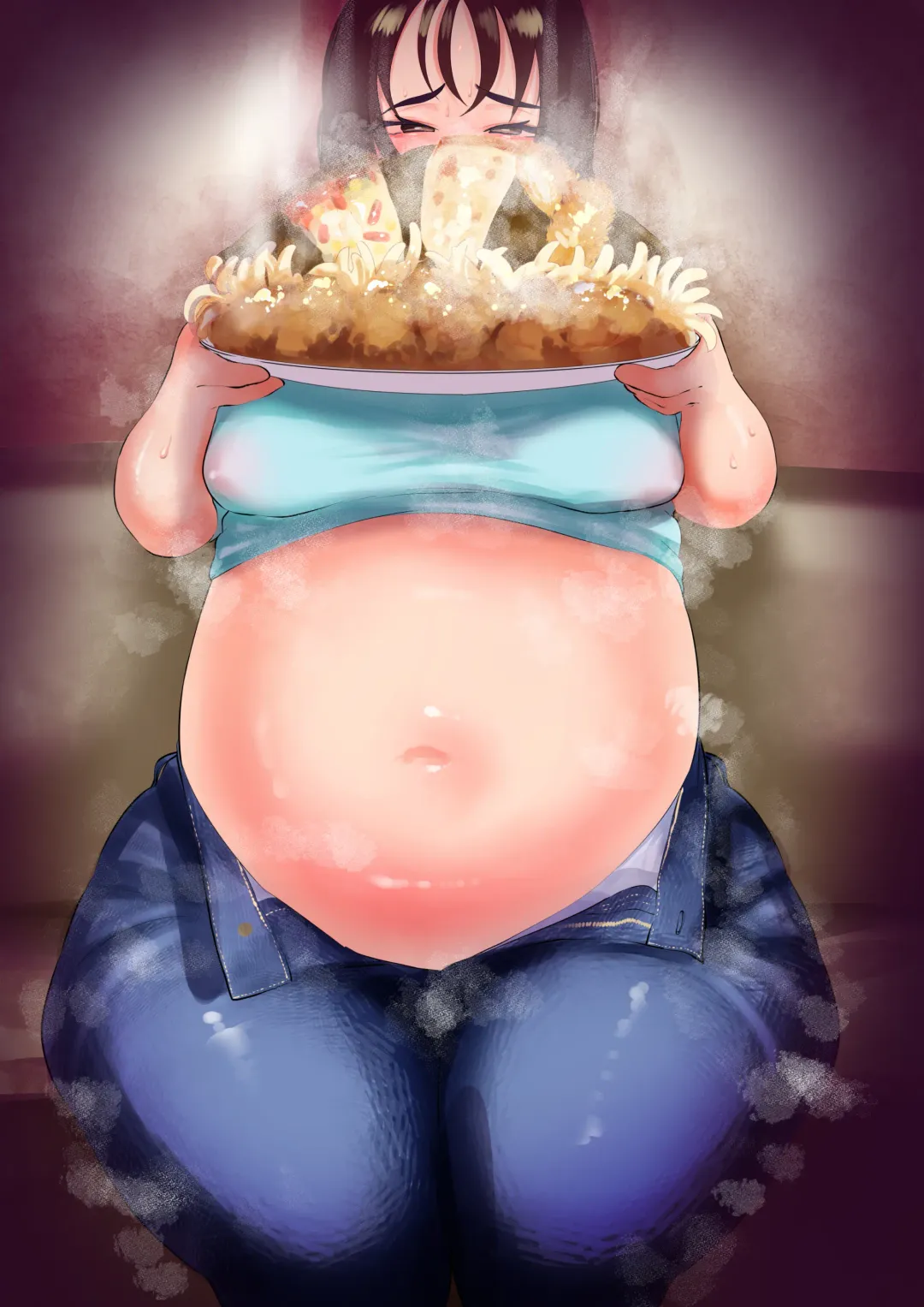 [Fukuhara Takaya] Ai Gains 10kg in 100 Days + Ai aims for 100kg Fhentai - Page 66