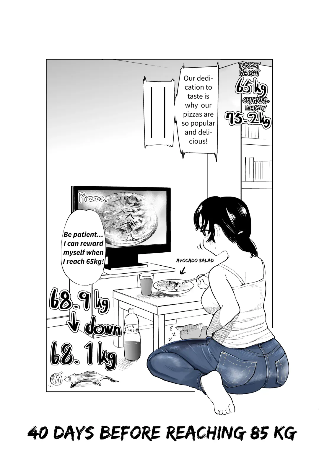 [Fukuhara Takaya] Ai Gains 10kg in 100 Days + Ai aims for 100kg Fhentai - Page 12