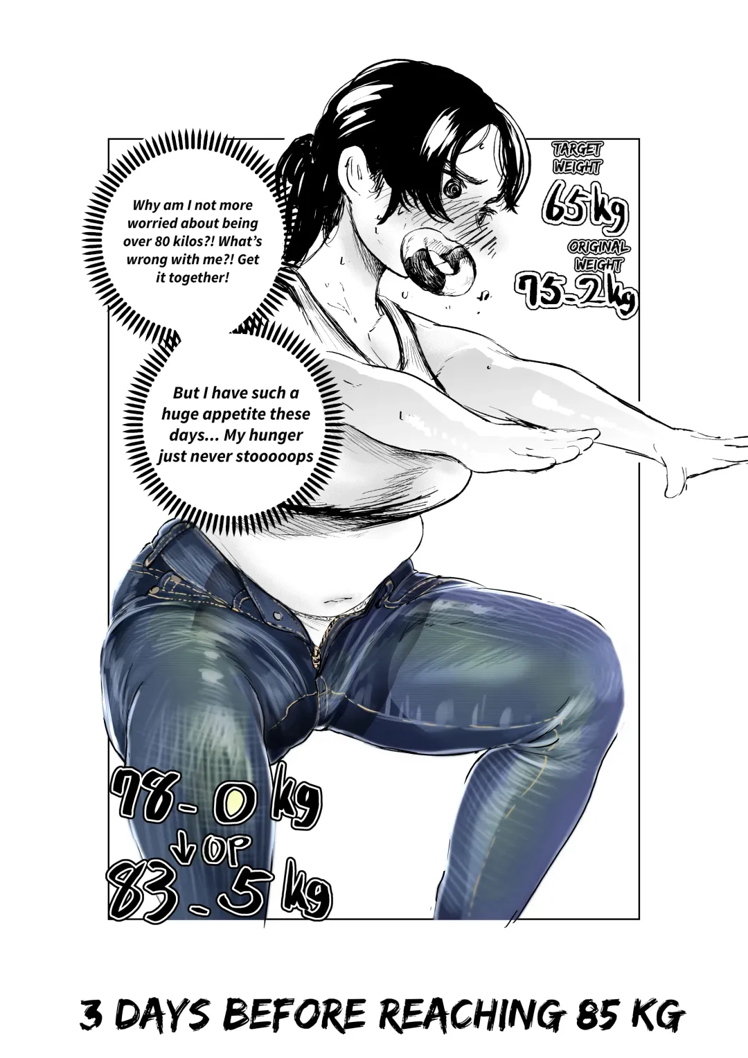 [Fukuhara Takaya] Ai Gains 10kg in 100 Days + Ai aims for 100kg Fhentai - Page 24