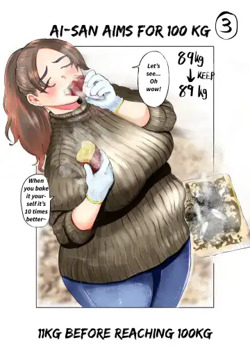 [Fukuhara Takaya] Ai Gains 10kg in 100 Days + Ai aims for 100kg Fhentai - Page 36