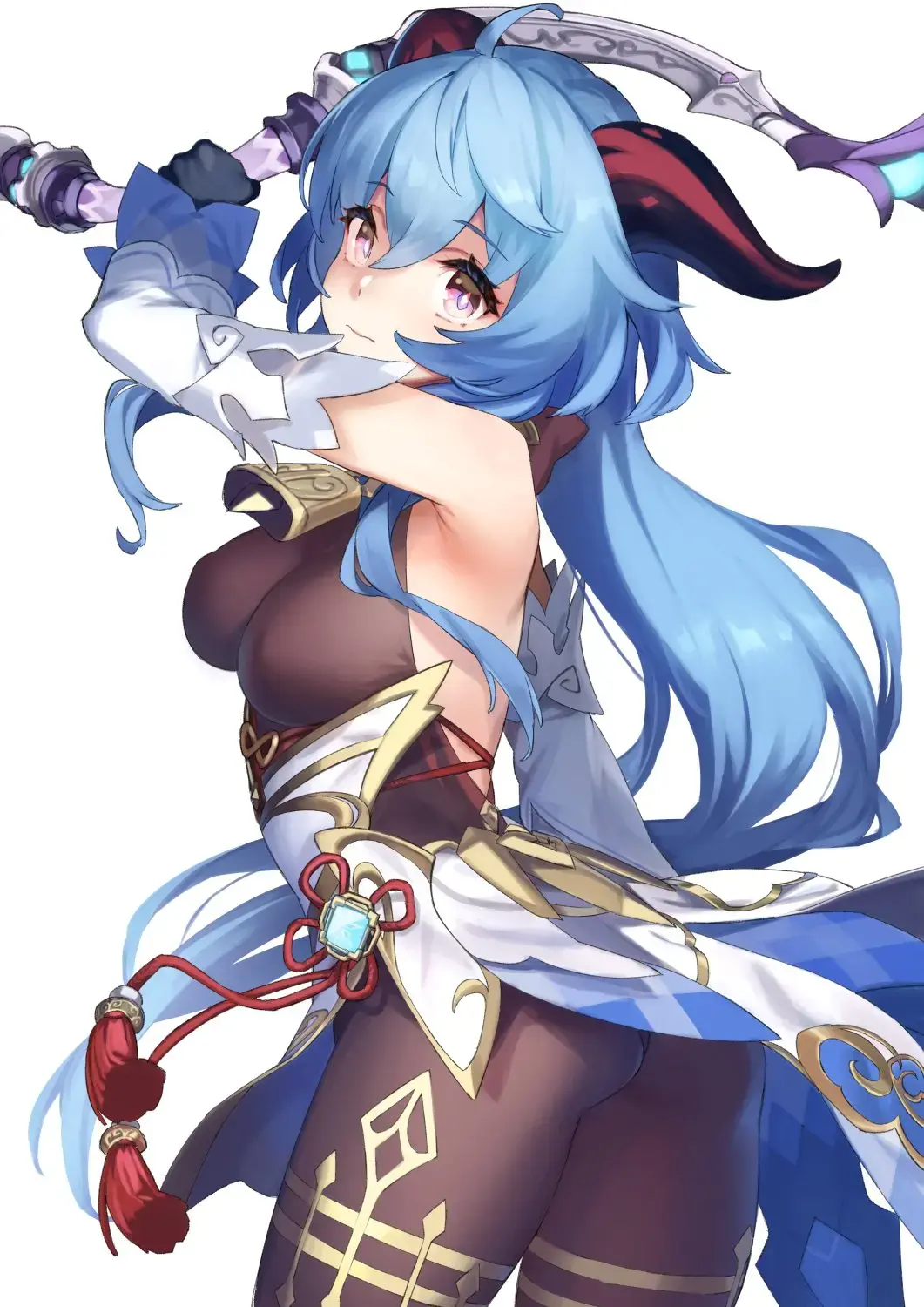 [92m] Kanu-chan ni Amaeru o Manga Fawning on Ganyu (decensored) Fhentai - Page 1