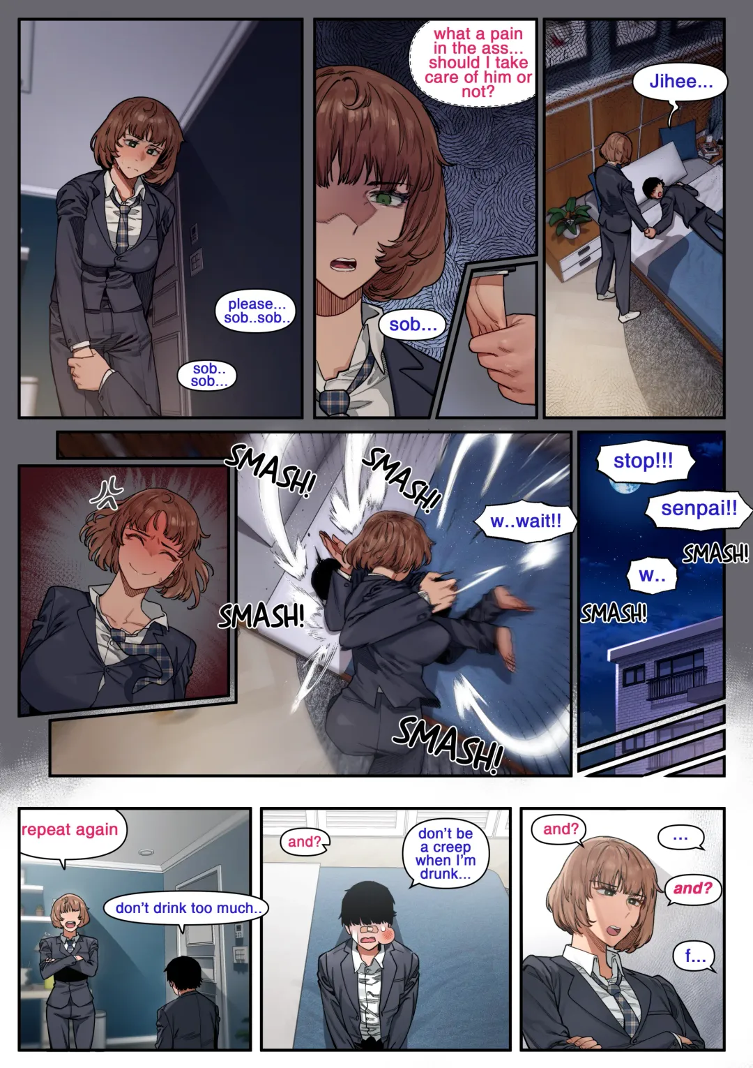 [6no1] My Immediate Superior 1 & 2 Fhentai - Page 4