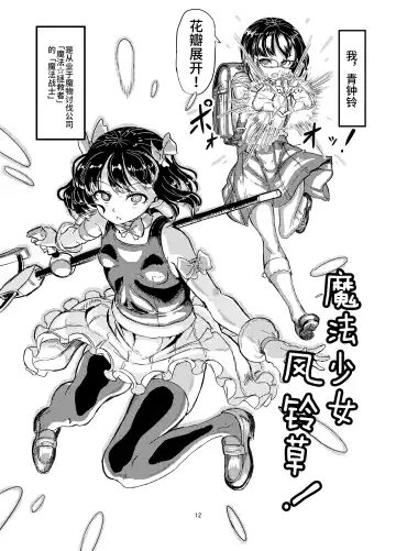 [Shirokarasu] Mahou Shoujo Bluebell vs Futago Inma Fhentai - Page 13