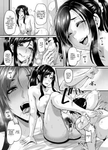 [Kazuhiro] Sukebe na Musume no Otoshikata Dosukebe na Oba-san ga Shikonde Ageru | A slutty old lady will tell how to make her slutty daughter fall for you Fhentai - Page 34