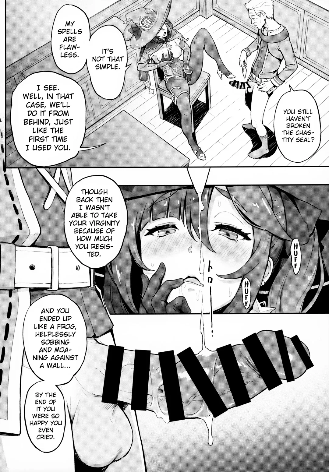 [Warabi Yuuzou] Mona-Gete Watashi wa Mona, Gete-sama no Shoyuubutsu desu. Fhentai - Page 9