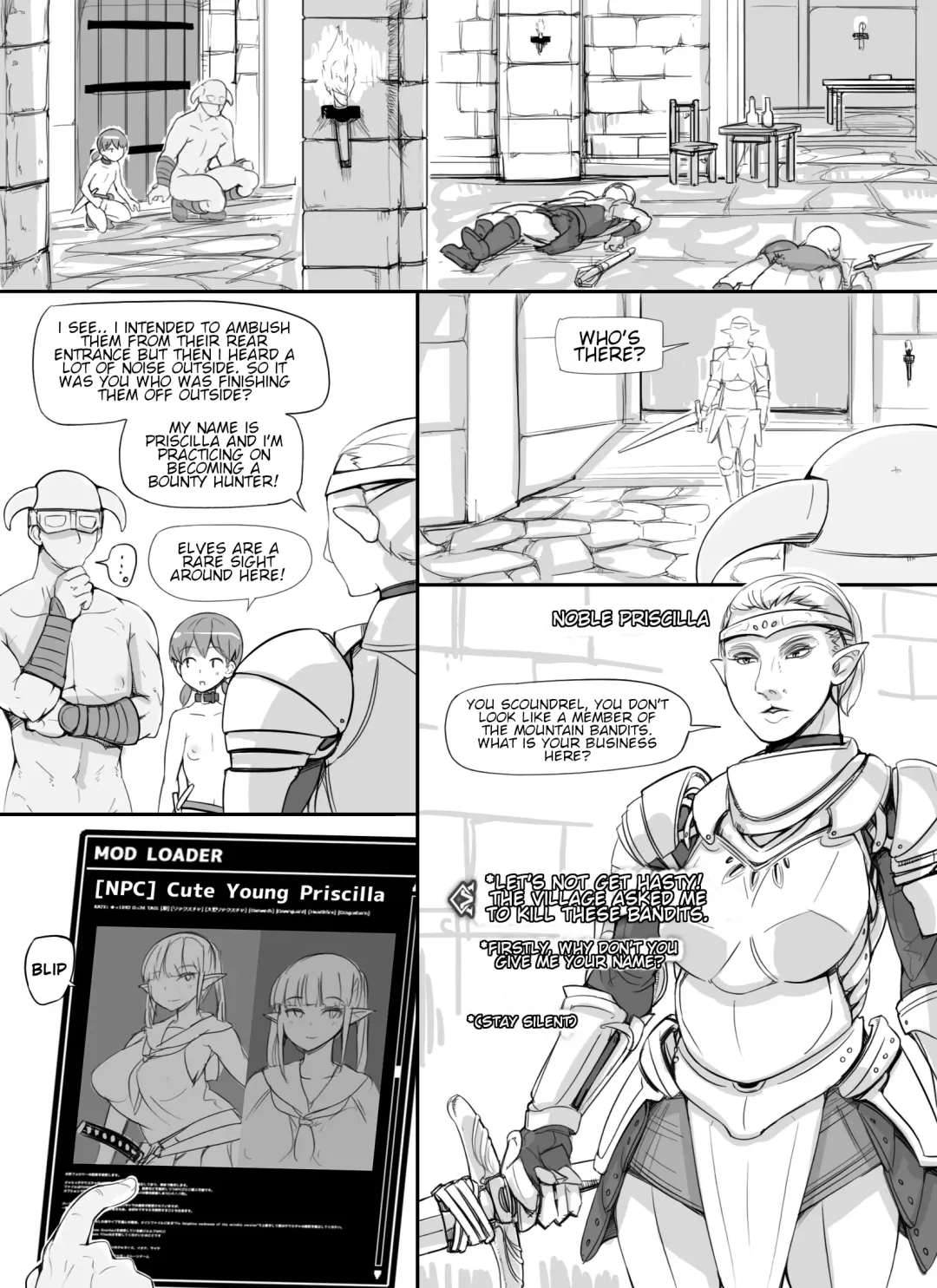 [Abubu] NPC Kan MOD   NPC Rape MOD + Omake Fhentai - Page 23