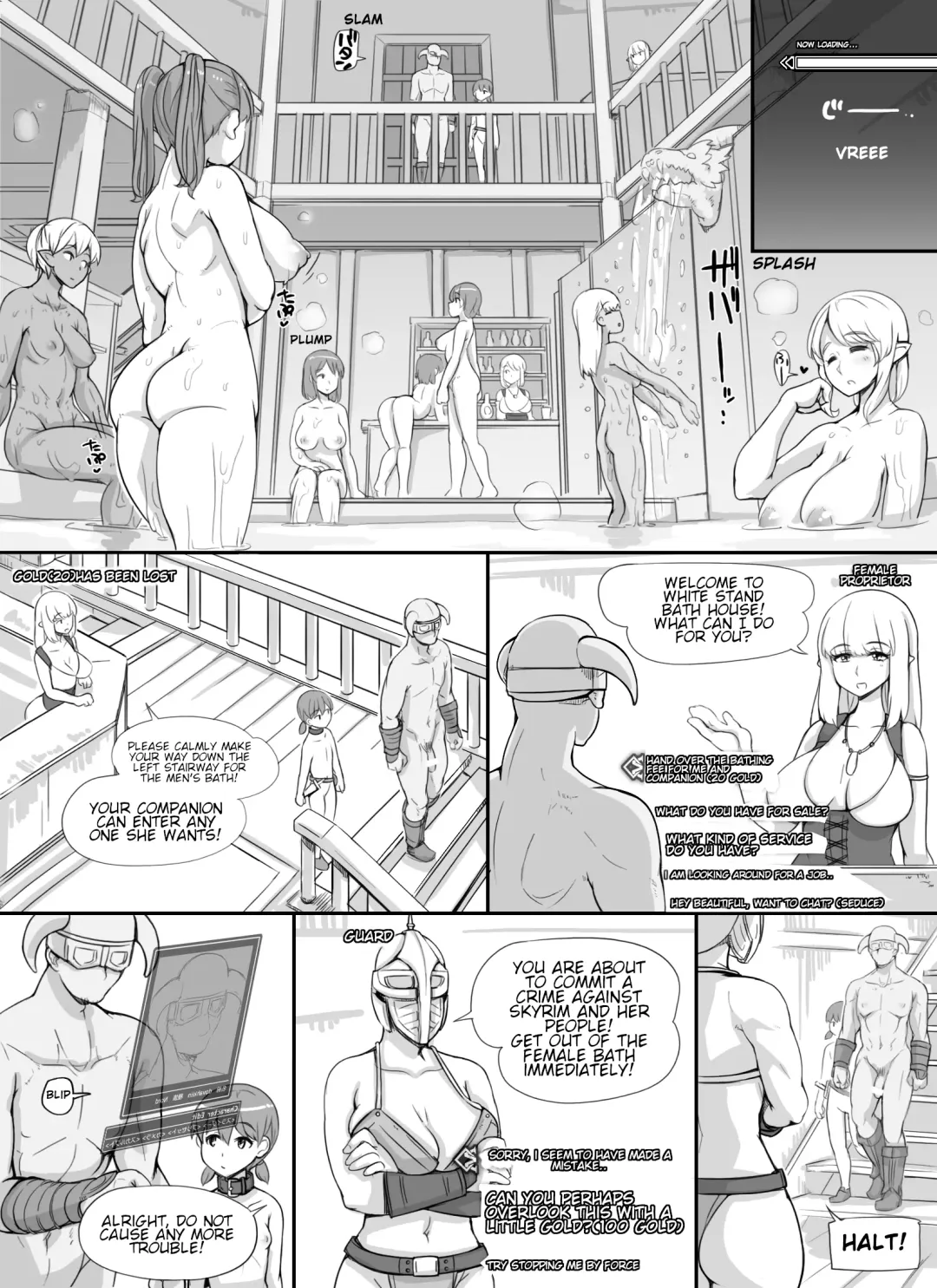 [Abubu] NPC Kan MOD   NPC Rape MOD + Omake Fhentai - Page 36