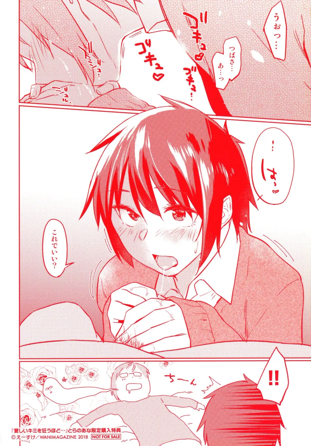 [Esuke] Itoshii Kimi o Kuruu hodo... Toranoana Gentei Shousasshi Tsubasa ga Hajimete Fella suru Hanashi Fhentai - Page 4