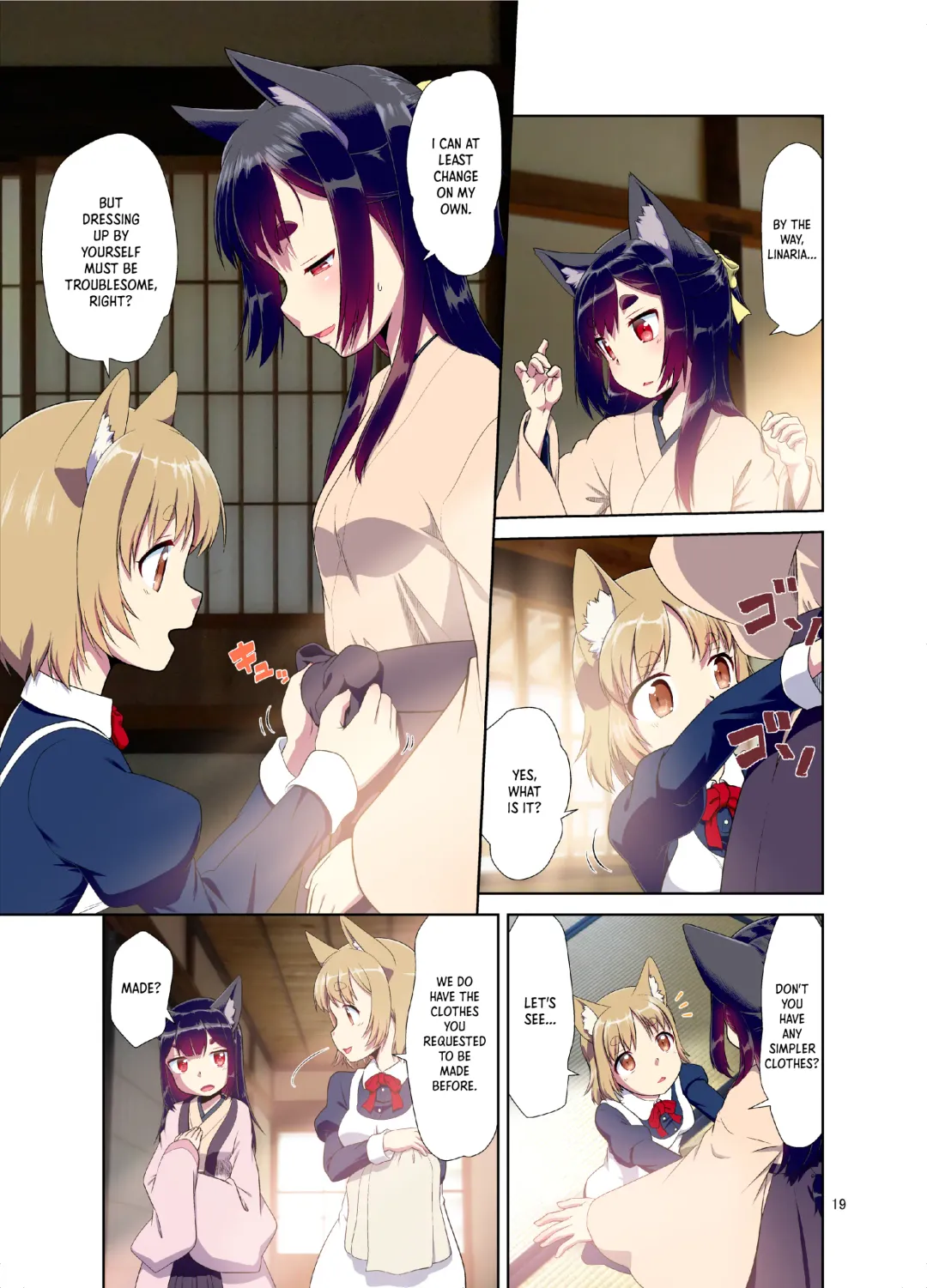 [Fumotono Mikoto] Me ga Sametara Kemomimi Shoujo ni Natteita Ohanashi | The Story of How When I Woke Up, I Had Become an Animal-Eared Girl Fhentai - Page 19